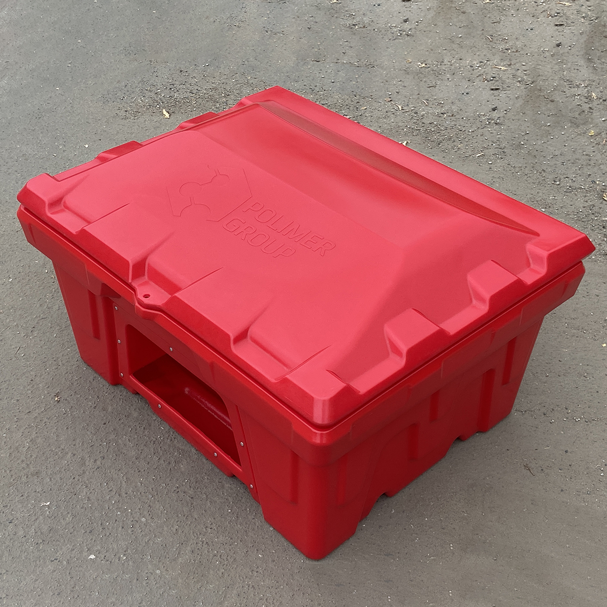 Пластиковый пожарный ящик для песка, реагентов, химикатов и сыпучих субстанций фото 9